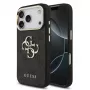 GUESS 4G Big Classic Logo -kotelo iPhone 18 Pro Max / 17 Pro Max -laitteelle - musta & kulta