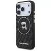 Karl Lagerfeld IML Karl Head Logo MagSafe -kotelo iPhone 17 Pro -laitteelle - musta
