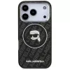 Karl Lagerfeld IML Karl Head Logo MagSafe -kotelo iPhone 17 Pro -laitteelle - musta