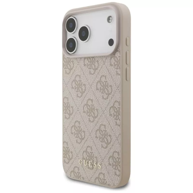 GUESS 4G Classic -kuori iPhone 18 Pro Max / 17 Pro Max - pinkki