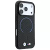 BMW M Carbon Printed Ring MagSafe -kuori iPhone 18 Pro / 17 Pro - musta
