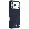 BMW M Tire Track Blue Line MagSafe -kuori iPhone 18 Pro Max / 17 Pro Max - navy blue