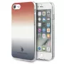 U.S. POLO ASSN. Gradient Pattern -kuori iPhone 7/8/SE (2020/2022) - punainen ja sininen
