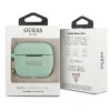 GUESS GUACAPSILGLGN AirPods Pro -kuori vihreä silikoni glitter