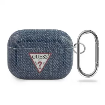 GUESS AirPods Pro -kuori tummansininen Jeans-mallisto