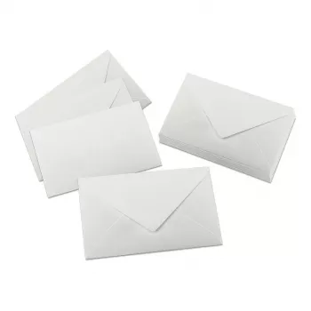 Sigel DU701 C6 valkoiset paperikirjekuoret, 24 kpl:n pakkaus, itseliimautuva, 80 g/m², laser- ja mustesuihkutulostimille sopiva