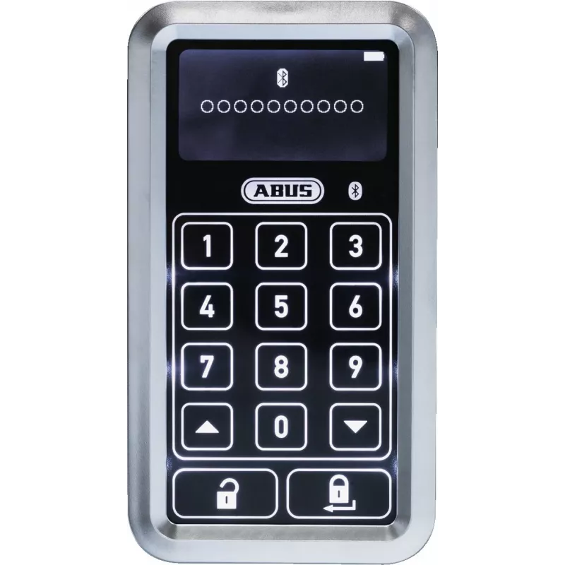 ABUS HomeTec Pro CFT3100 S Bluetooth-näppäimistö, hopea