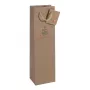 SIGEL GT042 jouluiset lahjapussit pulloille omena-aiheella, 10 x 35 cm, voimapaperi, 5 kpl:n pakkaus