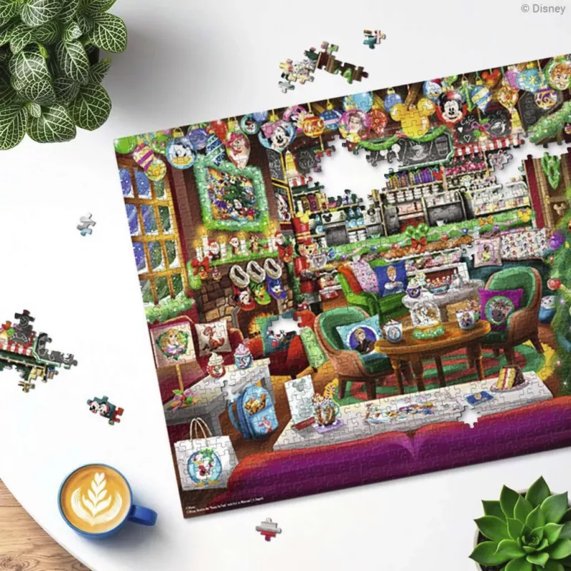Ravensburger palapeli Disney Christmas Cafe (1000 palaa)