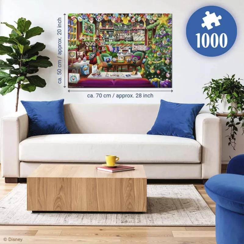 Ravensburger palapeli Disney Christmas Cafe (1000 palaa)