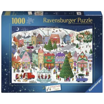 Ravensburger palapeli lumottu joulukaupunki (1000 palaa)