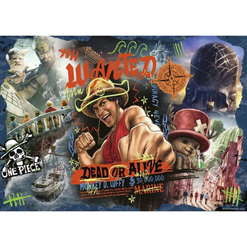RAVENSBURGER palapeli One Piece - Adventure Awaits! (1000 palaa)