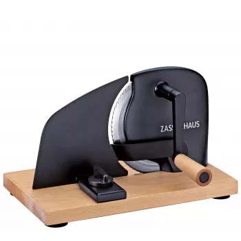 Zassenhaus manuaalinen leivänleikkuri PURE musta
