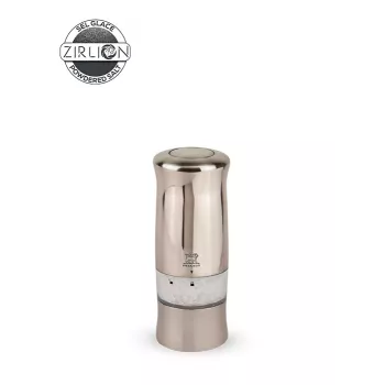 Peugeot Zeli sähköinen suolamylly 14 cm hopea