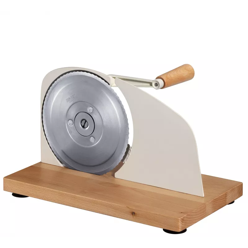 Zassenhaus manuaalinen leipäleikkuri PURE creme