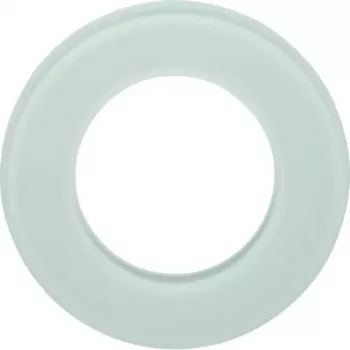 Hager WTD7180GWG 1-osainen lasikehys, Glas-sarja, napavalkoinen