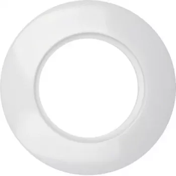 Hager WTD3100WG 1-osainen peitekehys, 1930-sarja, polarvalkoinen kiiltävä