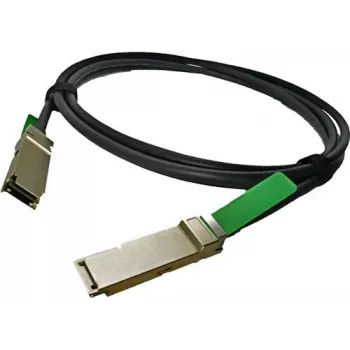 Alcatel-Lucent QSFP+ - QSFP+ Direct Attach kuparikaapeli, 3 m, 40GbE, passiivinen, musta