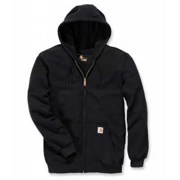 Carhartt Midweight Hooded Zip collegepaita musta