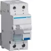 Hager ADC910D RCBO 2P 10A 30mA tyyppi AC vikavirtasuojakytkin ylivirtasuojalla