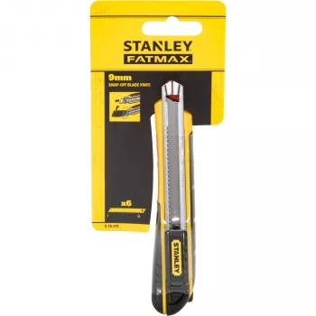 Stanley FatMax katkaisuveitsi 9 mm:n teräkasettimakasiinilla