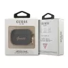 GUESS GUAPSSSK AirPods Pro -kotelo musta silikoni Vintage Script