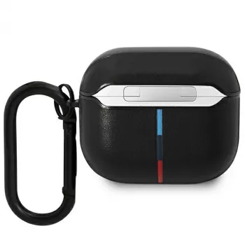 BMW BMA322PVTK AirPods 3. sukupolvi -kotelo musta nahka Geschwungene Linie