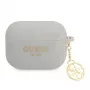 Guess GUAPLSC4EG AirPods Pro -kotelo harmaa silikoni Charm 4G -mallisto