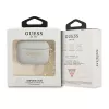 Guess GUAPLSC4EG AirPods Pro -kotelo harmaa silikoni Charm 4G -mallisto