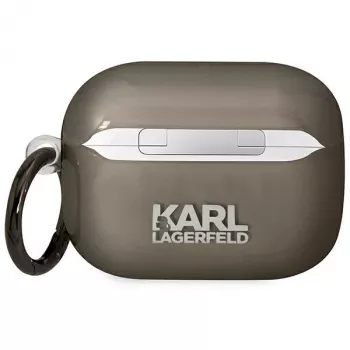 Karl Lagerfeld KLAPHNIKTCK AirPods Pro -kotelo musta Karl Head