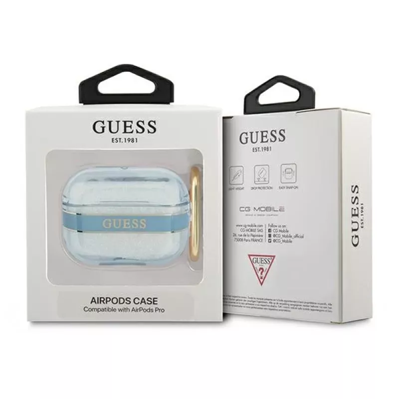 GUESS Strap Collection AirPods Pro -kotelo - sininen