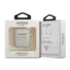 Guess GUA2LSC4EG AirPods 1/2 -kotelo harmaa silikoni riipus 4G -mallisto
