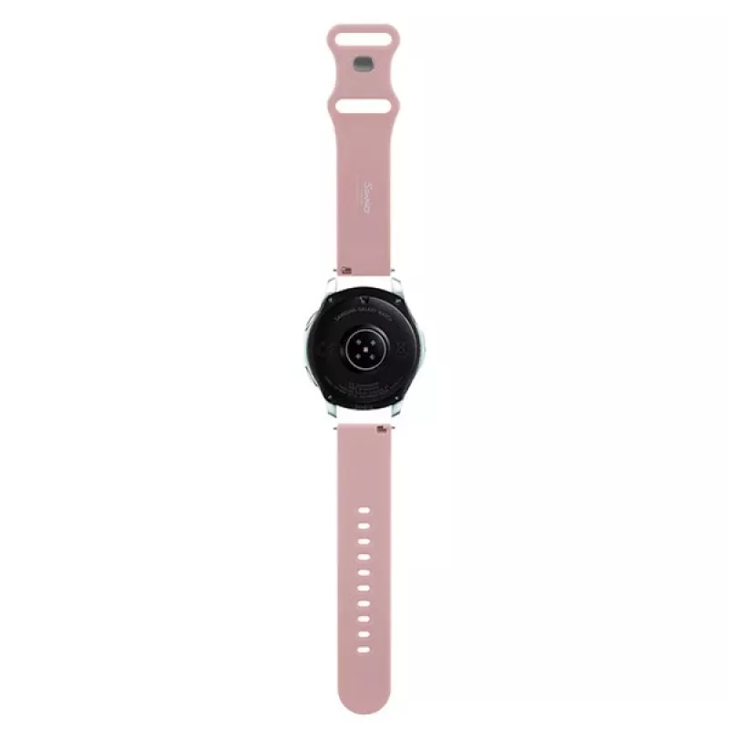 Hello Kitty yleinen silikoniranneke 22 mm pinkki Kitty-pää-kuvio