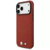 BMW M FW Metal Logo MagSafe -kotelo iPhone 17 Pro Maxille, punainen