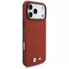 BMW M FW Metal Logo MagSafe -kotelo iPhone 17 Pro Maxille, punainen