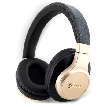 GUESS GUBH604GEMK Bluetooth over-ear-kuulokkeet musta 4G Script