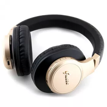 GUESS GUBH604GEMK Bluetooth over-ear-kuulokkeet musta 4G Script