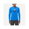 Millet Trilogy Wool TS LS tekninen alusasu - Icon Blue, miesten M