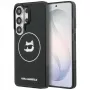 Karl Lagerfeld IML Repeated Choupette MagSafe -kotelo Samsung Galaxy S26 Ultralle, musta