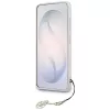 GUESS 4G Classic Logo Charm MagSafe -kotelo Samsung Galaxy S26:lle - pinkki