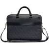 GUESS 4G Round & Classic Logos Stripe 16 tuuman kannettavatietokonelaukku musta