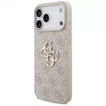 GUESS 4G Big Logo kotelo Apple iPhone 17 Pro Max / 18 Pro Max - pinkki