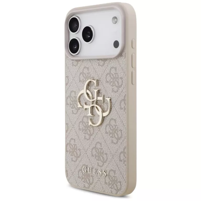 GUESS 4G Big Logo kotelo Apple iPhone 17 Pro Max / 18 Pro Max - pinkki
