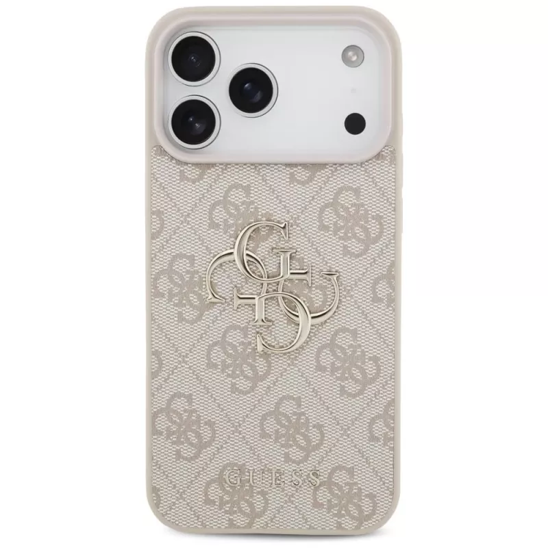 GUESS 4G Big Logo kotelo Apple iPhone 17 Pro Max / 18 Pro Max - pinkki