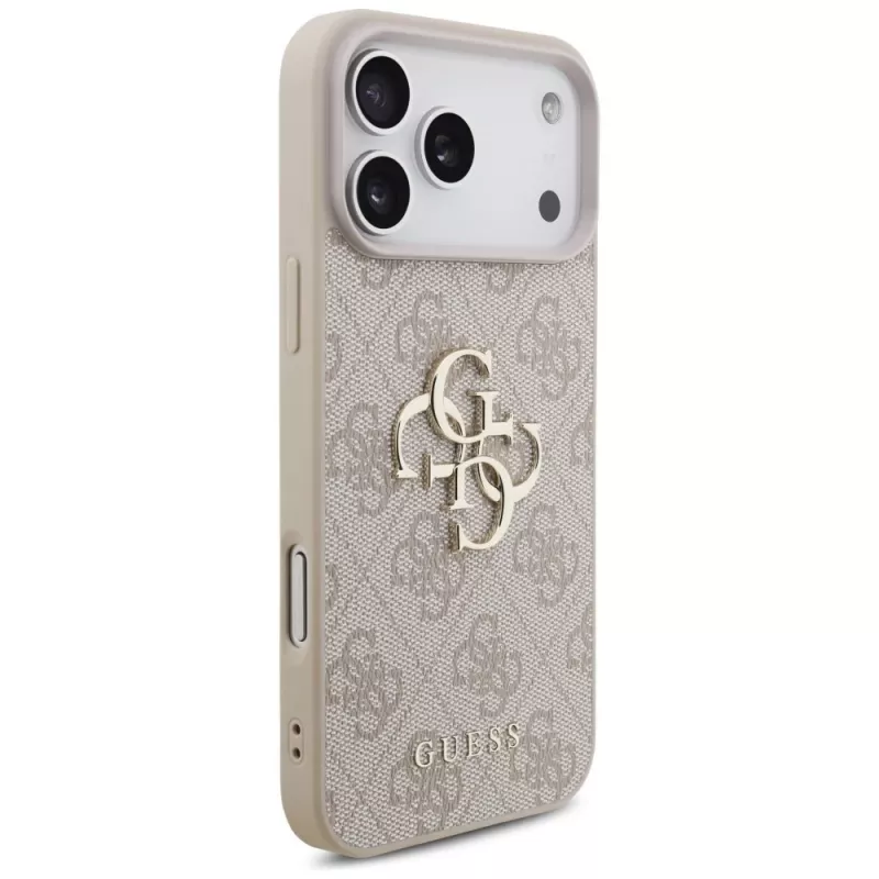 GUESS 4G Big Logo kotelo Apple iPhone 17 Pro Max / 18 Pro Max - pinkki