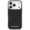Karl Lagerfeld FW Stamped Karl MagSafe -kuori Apple iPhone 17 Pro - musta