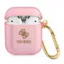 GUESS Glitter Collection suojakuori Apple AirPods 1/2 - pinkki