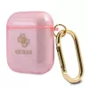 GUESS Glitter Collection suojakuori Apple AirPods 1/2 - pinkki