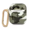 GUESS Camo Collection AirPods 1/2 -kuori vihreä/khaki
