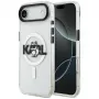 Karl Lagerfeld IML Choupette Sketch Logo MagSafe-suojakuori iPhone Air -puhelimelle, läpinäkyvä